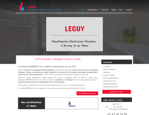 LEGUY Bernay-en-Champagne, Dépannage plomberie, Dépannage chauffage, Dépannage électricité