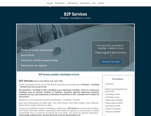B2P Services Crozet, Dépannage plomberie, Dépannage chauffage