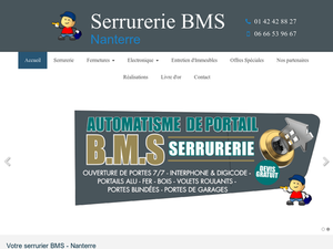 Serrurerie BMS La Garenne-Colombes, Dépannage serrurerie