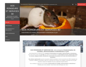 SOS RONGEURS ET SERVICES 3D Lyon, Dératisation, désinfection et désinsectisation