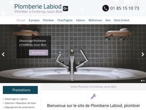 Plomberie Labiod Fontenay-sous-Bois, Dépannage plomberie, Dépannage chauffage, Débouchage et dégorgement toutes canalisations