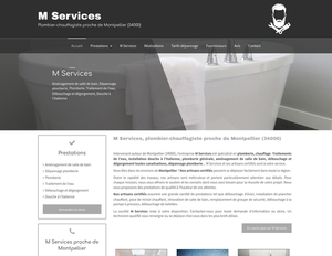 M Services Lunel, Dépannage plomberie, Dépannage plomberie, Débouchage et dégorgement toutes canalisations