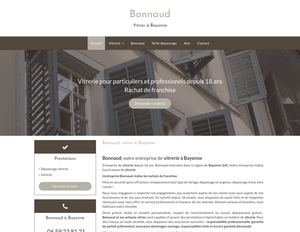 Bonnaud Ossages, Dépannage vitrerie, Remplacement de vitrine