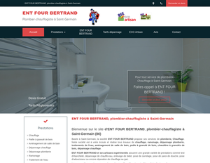 ENT FOUR BERTRAND La Bussière, Dépannage plomberie, Dépannage chauffage