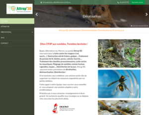 Attrap'3D Morancez, Dératisation, désinfection et désinsectisation